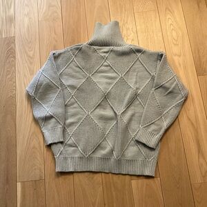 Cozy Gray Turtleneck Sweater